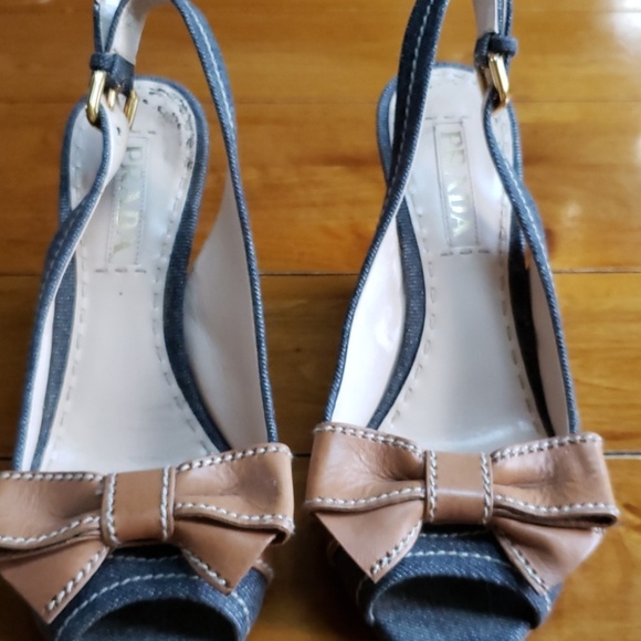 Prada Shoes - Prada Wedges!!